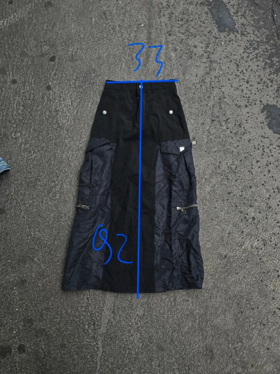 Jupe longue gopecore avant-garde nouvelle vague Y2K  us 50 60 70 brutaliste organique vintage og 90  archives  vintage designer marithé   japanese fashion japan  tokyo  techwear avant garde oversized deconstructed asymmetric tailored utility selvedge washed  patchwork statement rare iconic collector archive fashion archives  2000s high fashion luxury experimental 5