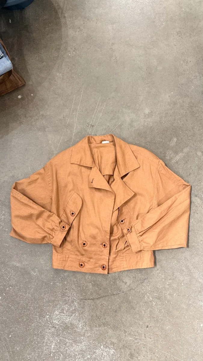 1980s cropped boxy jacket 1