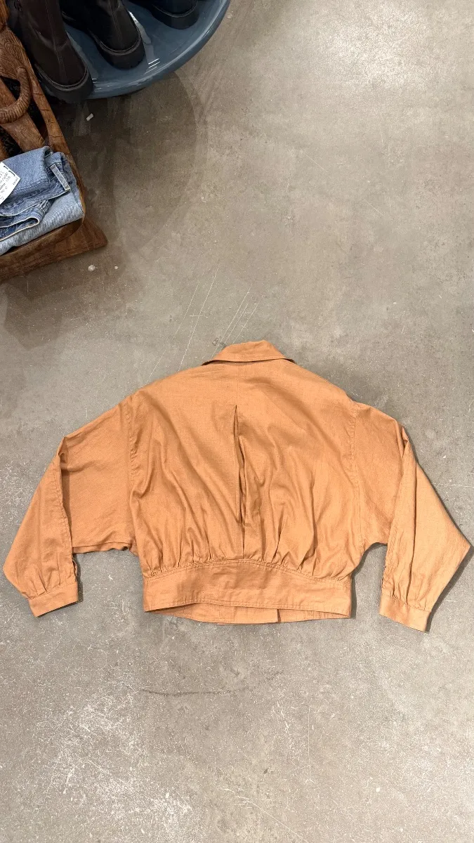 1980s cropped boxy jacket 2