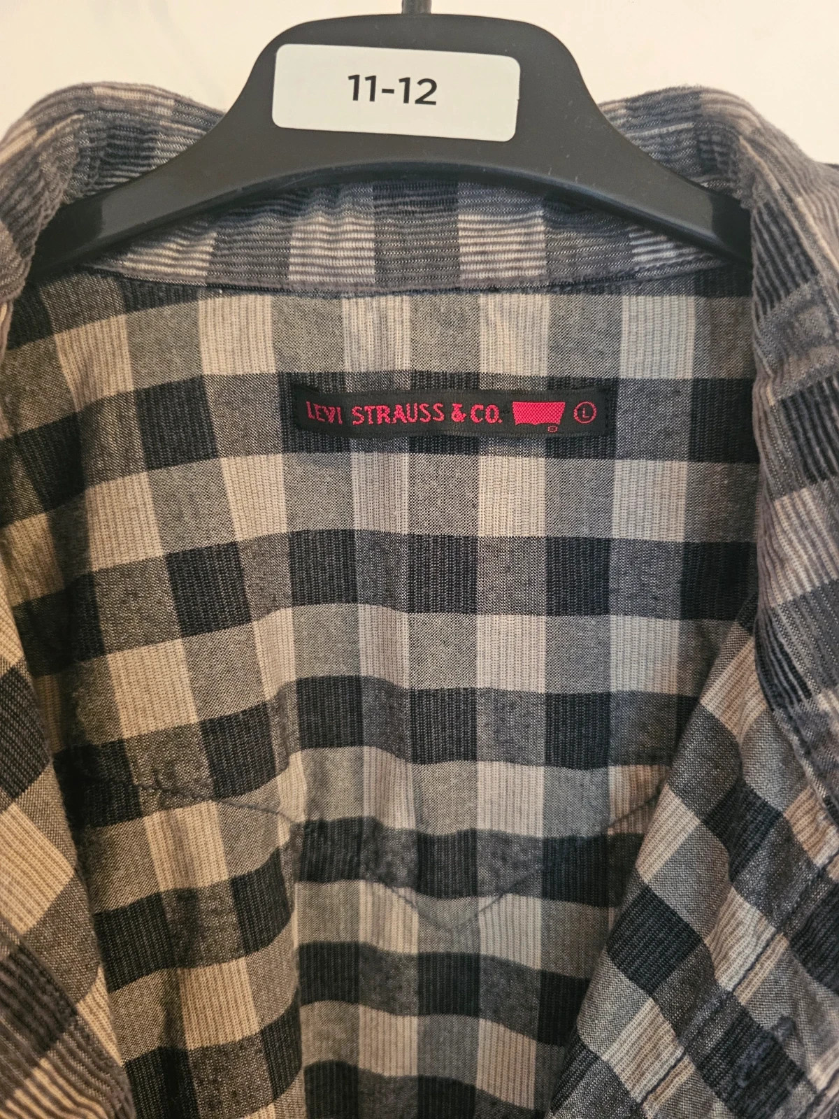 Chemise vintage levis à carreaux
Taille L 3