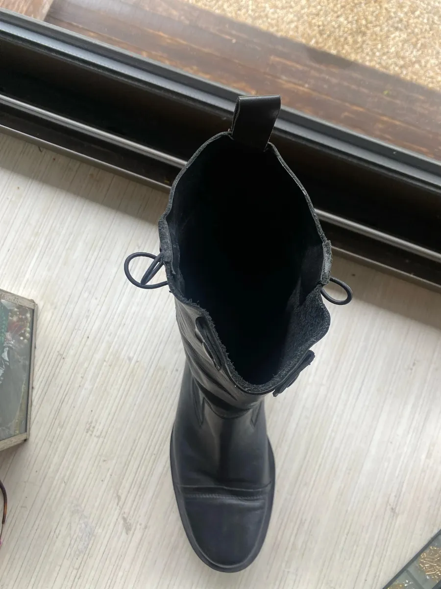 Marithé & Francois Girbaud bottes hommes en cuir 5