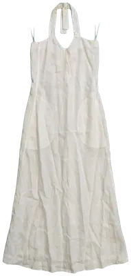 White Armani dress, linen, worn 3 times at most, size 42