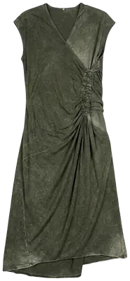 Vintage 2000s long flowing dress Garment brand: "La Fée Maraboutée" Beautiful cut, fluid and comfortable to wearDistressed fabric effectY2k / vintage dressing / cop copine / Marithé François Girbaud / avant garde / Diesel / grunge