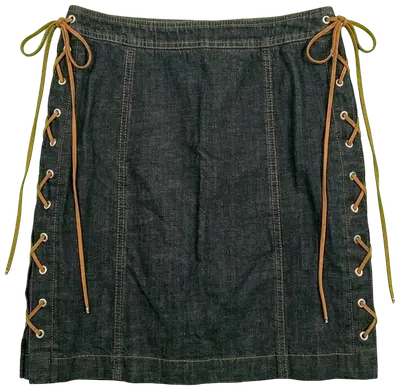 Escada denim skirt
As new
With side laces
Size 36