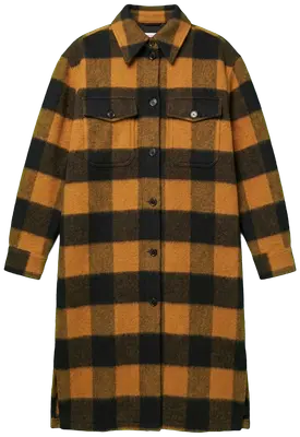 Manteau long Maison Martin Margiela marron — 65% laine, 20% polyamide, 10% mohair, 5% acrylique