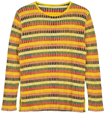 Tunique vintage Kenzo multicolore en viscose et polyester, taille XL, une pièce vibrante pour un style affirmé.