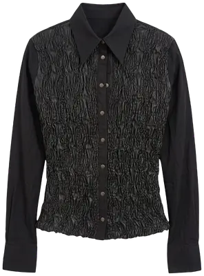 => Anne Fontaine women's shirt
=> Size 36-38
=> Colour black 🪡⚫