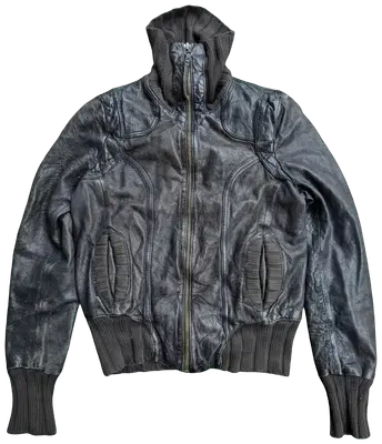 Leather jacket
gorpcore avant-garde new wave Y2K us 50 60 70 brutalist organic vintage og 90 archives vintage designer Marithé Japanese fashion Japan Tokyo techwear avant garde oversized deconstructed asymmetric tailored utility selvedge washed patchwork statement rare iconic collector archive fashion archives 2000s high fashion luxury experimental