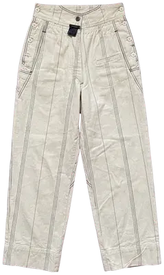 Pantalon toile écru Girbaud 1980