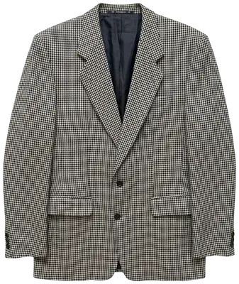 Yves Saint Laurent Veste pied de poule 