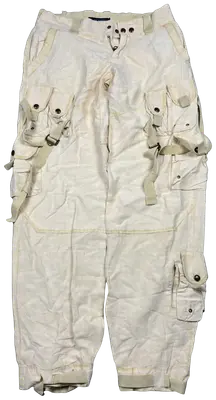⭐️Pantalone Cargo Ralph Lauren in seta e
lino⭐️
✅Condizioni 10 /10
🕵🏼‍♂️Rarità 9.5 /10
👕Vestibilità : Baggy - Larghi
📏Taglia 40 ita, misure in foto
🧼Lavata