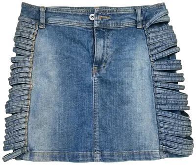 Moschino skirt in blue, a piece from the playful Italian house. Very good condition. Size M (38).