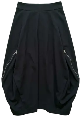 Jupe ample Marithé+Francois Girbaud Cravate killer Taille italienne 42, européenne M femme Usée, en excellent état Mesures Taille 37 Longueur 83