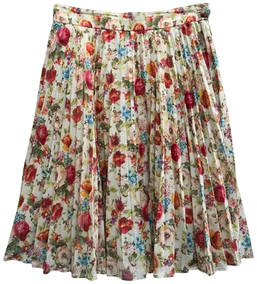 Moschino printed skirt, vintage 2000s piece with the house's playful spirit. Very good condition. Size M (38).