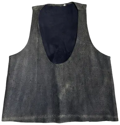 Leather top by Marithé François Girbaud.