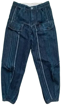 Loose Marithé + François Girbaud jeans in navy, boyfriend cut, vintage designer piece. Good condition. Size M (38).