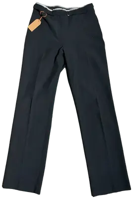 Sinéquanone black straight-cut suit trousers