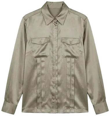 Silk satin blouse, size 38
100% silk