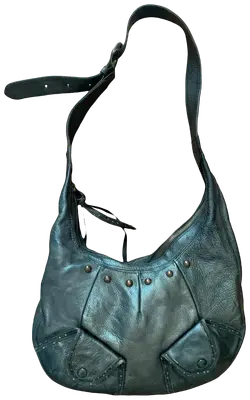 Hugo Boss leather shoulder bag