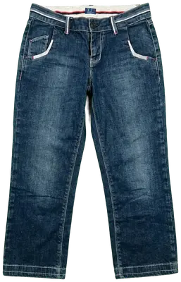 Capri Trussardi Jeans en coton, taille M, un essentiel vintage pour femme, parfait pour un look décontracté et élégant.