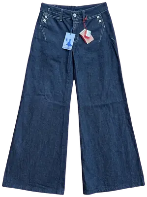 Pantalon Taille Basse Girbaud Patte d'elephant