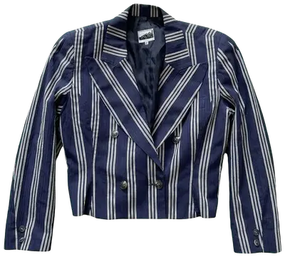Kenzo cropped Spencer jacket, striped, spring-summer season