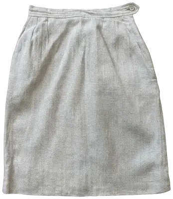 Jupe YSL 36 Sûrement Lin et ou coton
